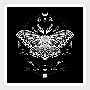 Death Moth Dark Mythology Sticker